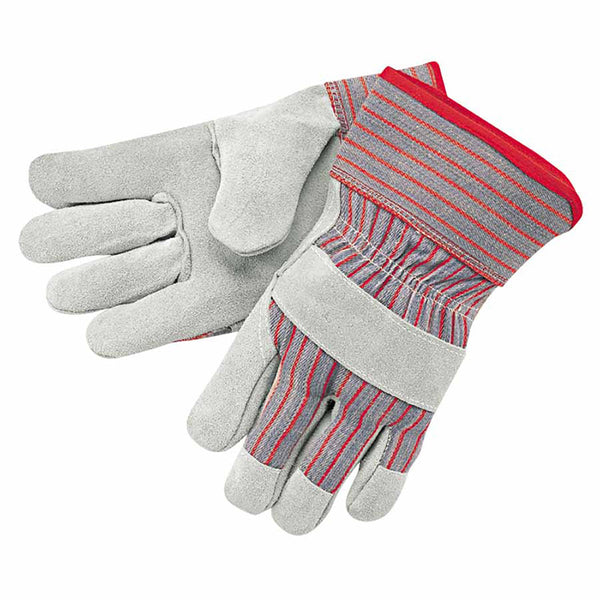 Industrial Standard Shoulder Split Gloves, X-Large, Leather, Red and Gray Fabric 127-1200XL
