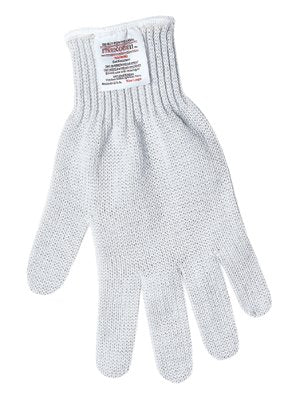 String Gloves, Large, Knit-Wrist, Stainless Steel/Nylon 127-9350L