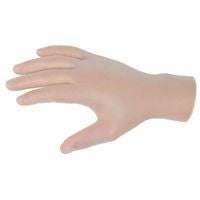 SENSAGUARD Powder-Free Vinyl Disposable Gloves, 5 mil, Medium, Clear 127-5015M