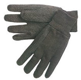 Dotted-Palm Cotton Jersey Gloves, Large 127-7800
