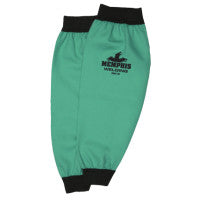 Welding Sleeves, 18 in Long, Elastic Closure, Universal, Green 127-39418