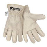 Road Hustler Drivers Gloves, Cow Grain Leather, Extra Large, Beige 127-3224XL