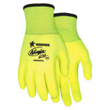 Ninja Ice Hi-Vis Gloves, X-Large, Hi-Vis Lime/White 127-N9690HVXL