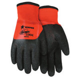 Ninja Coral Gloves, Large, Hi-Vis Orange/Black/White 127-N9695L