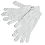 Multipurpose String Knit Gloves, Medium, Knit Wrist, Heavy Weight, Natural 127-9506M