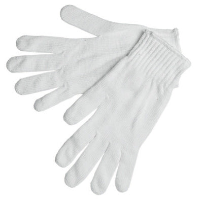 Multipurpose String Knit Gloves, Medium, Knit Wrist, Heavy Weight, Natural 127-9506M