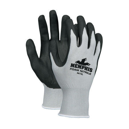 NXG Work Gloves, X-Small, Black/Gray 127-9673XS