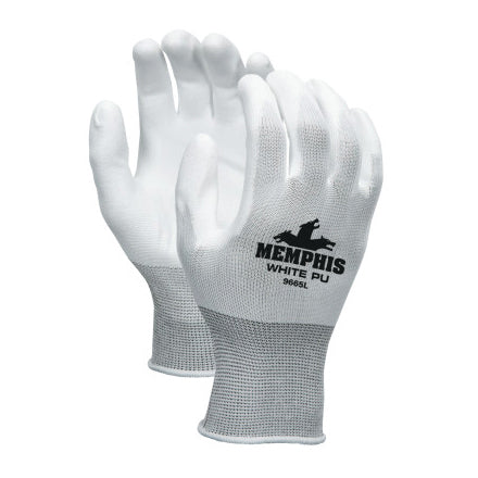 NXG PU Coated Work Gloves, Small, Black 127-9669S