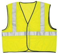 Class II Safety Vests, 2X-Large, Fluorescent Lime 611-VCL2MLX2