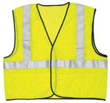 Class II Safety Vests, X-Large, Fluorescent Lime 611-VCL2MLXL
