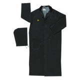 Classic Plus Series Rider Coat, 4X-Large, PVC/Polyester, Black 611-FR267CX4