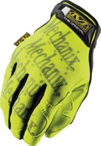 The Original Hi-Viz Gloves, Synthetic Leather/TPR/TrekDry, Size 9/Medium, Fluorescent Yellow 484-SMG-91-009