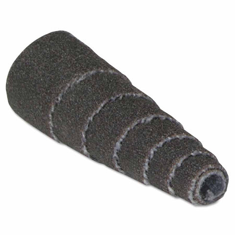 Aluminum Oxide Spiral Rolls Full Tapers, 1/2 x 1 1/2 x 1/8, 60 Grit 481-08834181744