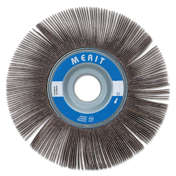 High Performance Large Flap Wheels, 10 in x 2 in, 80 Grit, 4,000 rpm 481-08834124043