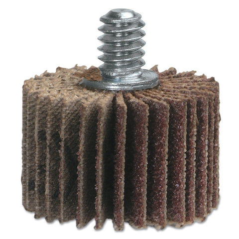 High Performance Mini Flap Wheels with 1/4"-20 Thread,1" x 1",80 Grit,30,000 RPM 481-08834131009