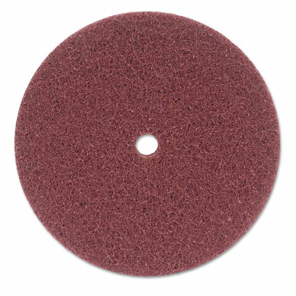 High Strength Buffing Disc, 8 in x 1/2 in, Very Fine, Aluminum Oxide, 3600 rpm, Maroon 481-08834162413