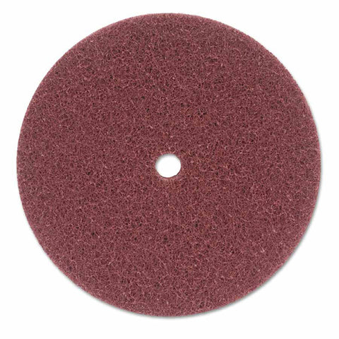 High Strength Buffing Disc, 8 in x 1/2 in, Very Fine, Aluminum Oxide, 3600 rpm, Maroon 481-08834162413
