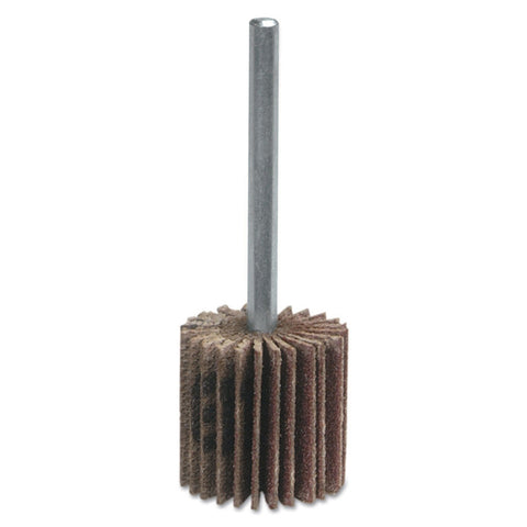 Micro-Mini Flap Wheels with Mounted Steel Shanks, 5/8 in x 3/4 in, 120 Grit 481-08834137542