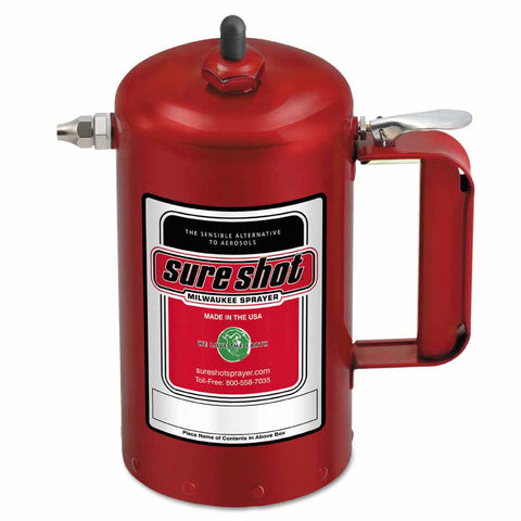 Sure Shot Sprayer, 1 qt, Steel, Red 494-1000R