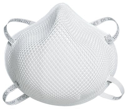 2200 Series N95 Particulate Respirator, Half-facepiece, Non-Oil Particles, Small 507-2201N95