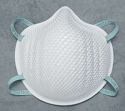 2200 Series N95 Particulate Respirator, Half Facepiece, Non-Oil Based Particulates, Low Profile 507-2207N95