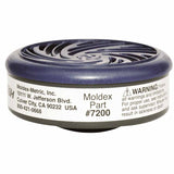 7000 & 9000 Series Gas/Vapor Cartridges, Acid Gases, White 507-7200