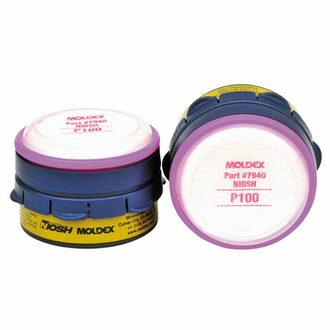 7000/9000 Series Combo Stacked Multi-Gas/Vapor Cartridges, Gray/Fuchsia 507-7640
