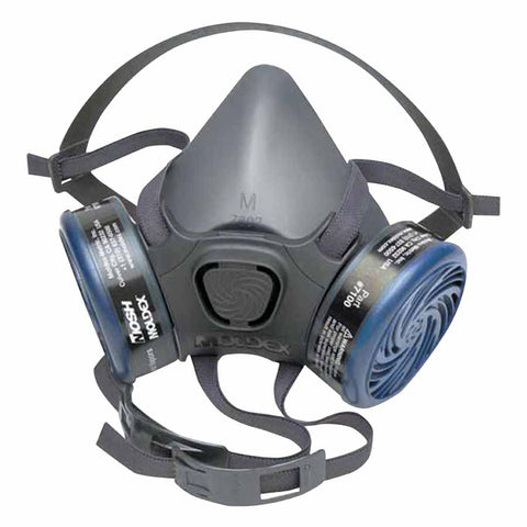 7800 Series Premium Silicone Half Masks, Medium, Silicone 507-7802