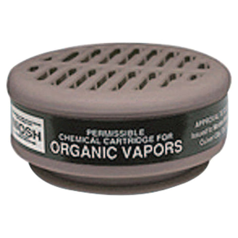 8000 Series Gas/Vapor Cartridge, Organic Vapors, For 8000 Series Facepiece Assembly 507-8100