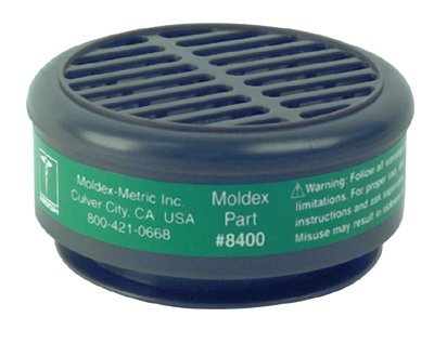 8000 Series Gas/Vapor Cartridges, Ammonia/Methylamine 507-8400