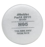8000 Series Particulate Filter, Non-Oil Based Particulates, N95, White 507-8910