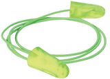 Goin' Green Foam Earplugs, Foam, Green, Corded 507-6622