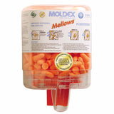 PlugStation Earplug Dispenser, Disposable Plastic Bottle, Foam Earplugs, Bright Orange, Mellows 507-6846
