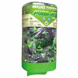 PlugStation Earplug Dispenser, Disposable Plastic Bottle, Foam Earplugs, Bright Green, Pura-Fit 507-6882