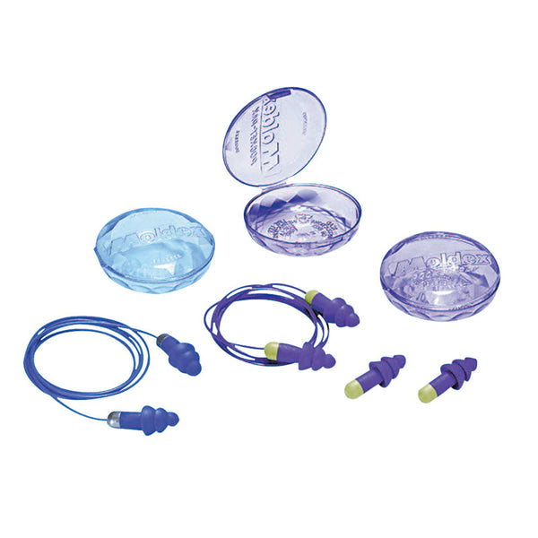 Rockets Reusable Earplugs, TPE, Purple, Uncorded 507-6400