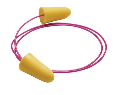 Softies Foam Earplugs, Foam, Orange, Corded 507-6650