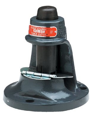 Wire Rope Cutter, Plunger, Shear Cut, 1-1/16 in Cut Capacity 505-121