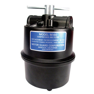 Compressed Air Filter, 1/2 in (NPT), Sub-Micronic, For Use with Plasma Machines 396-M-60