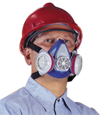 Advantage 200 LS Half-Mask Respirator, Small, 2-Pc Neckstrap 454-815696
