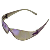 Arctic Protective Eyewear, Blue Mirror Lens, Polycarbonate, Anti-Fog, Anti-Scratch, Gray Frame 454-10008179