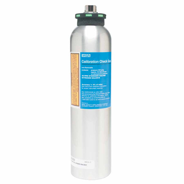 Econo-Cal RP Reactive Gas Calibration Cylinder, 34 L, 1.45% CH4, 15% O2, 60 PPM CO, 20 PPM H2S, Aluminum 454-10048280