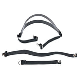 Cradle Suspension Head Harness, Buckle Closure, Black 454-480234