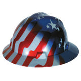 Freedom Series V-Gard Helmet, Fas-Trac III, Slotted, American Stars & Stripes 454-10071157