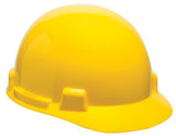 SmoothDome Slotted Hard Hat Cap Style, 4-Point Fast-Trac III, Green 454-10074072