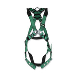 V-FORM Full-Body Harness, Back D-Ring, Super X-Large, RaceFORM Chest/Qwik-Fit Leg Buckles 454-10197198