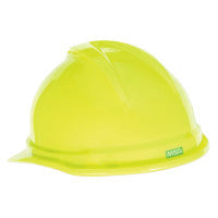 V-Gard 500 Protective Caps, 4 Point Fas-Trac III, 6 1/2 - 8, Hi-Viz Yellow Green 454-10074819