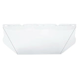 V-Gard Accessory System General Purpose Visor, Clear, Contoured, 17 in W x 8 in H 454-10115840