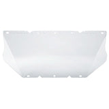 V-Gard Accessory System General Purpose Visor, Clear, 17 in L x 8 in H 454-10115841
