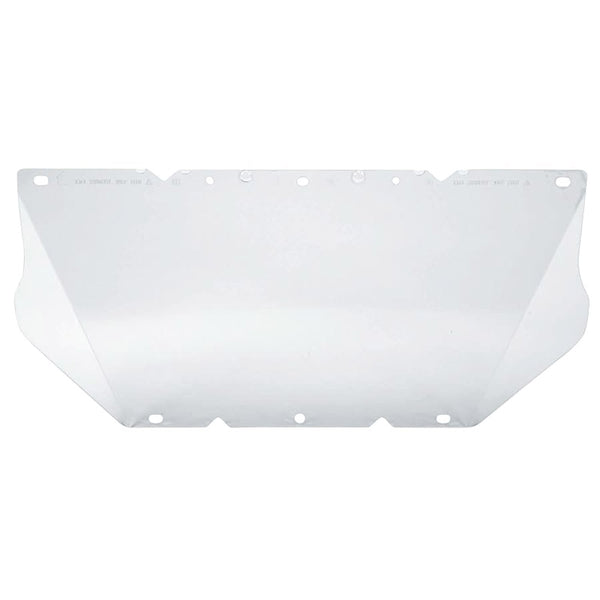 V-Gard Accessory System General Purpose Visor, Clear, 17 in L x 8 in H 454-10115841