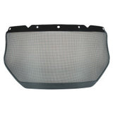 V-Gard Accessory System Mesh Visor, Uncoated, Silver, 17 in L x 8 in H 454-10116557